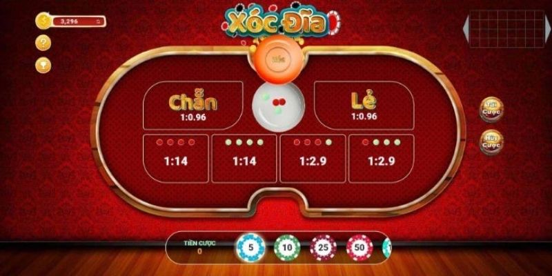 Các loại cược phổ biến trong xóc đĩa online