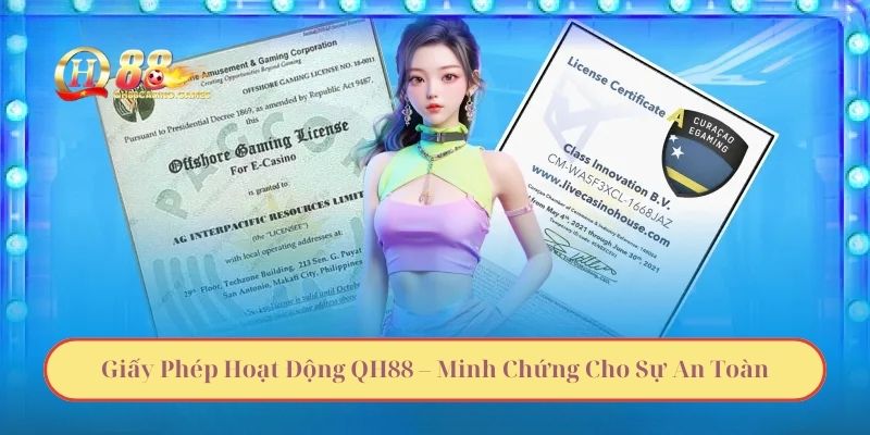 Giấy Phép Hoạt Động QH88 – Minh Chứng Cho Sự An Toàn